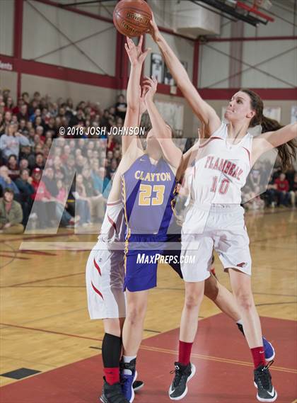 Thumbnail 2 in Clayton @ Flambeau (WIAA D5 Regional Final)  photogallery.