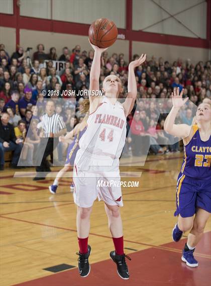 Thumbnail 3 in Clayton @ Flambeau (WIAA D5 Regional Final)  photogallery.