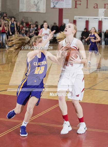 Thumbnail 1 in Clayton @ Flambeau (WIAA D5 Regional Final)  photogallery.