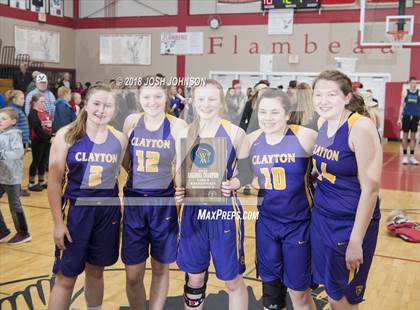 Thumbnail 2 in Clayton @ Flambeau (WIAA D5 Regional Final)  photogallery.