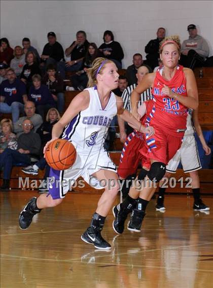 Thumbnail 1 in Central vs. Massac County (IHSA Class 2A Sectional Semi-Final) photogallery.