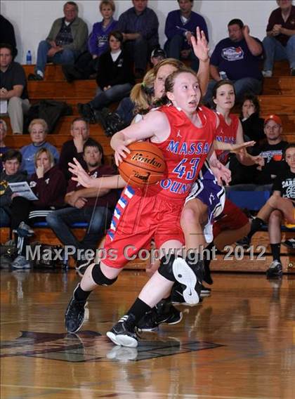 Thumbnail 2 in Central vs. Massac County (IHSA Class 2A Sectional Semi-Final) photogallery.