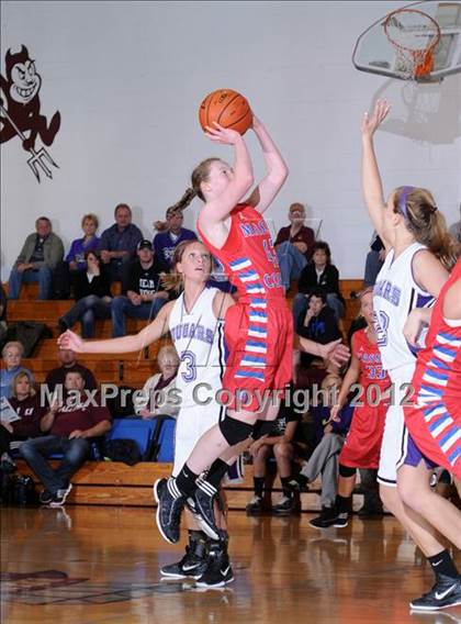 Thumbnail 3 in Central vs. Massac County (IHSA Class 2A Sectional Semi-Final) photogallery.