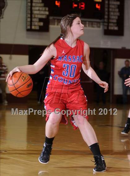 Thumbnail 1 in Central vs. Massac County (IHSA Class 2A Sectional Semi-Final) photogallery.