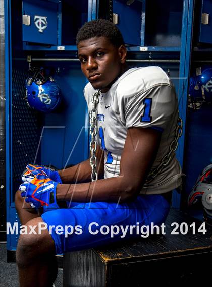 Thumbnail 1 in Trinity Christian (2014 Preseason Top 25 Photo Shoot) photogallery.