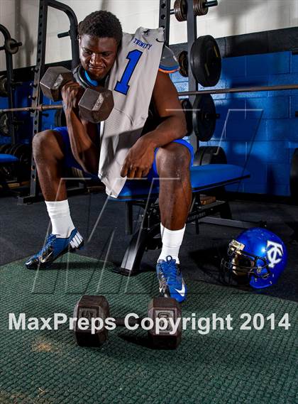 Thumbnail 2 in Trinity Christian (2014 Preseason Top 25 Photo Shoot) photogallery.