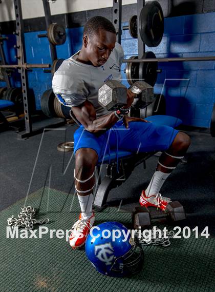 Thumbnail 3 in Trinity Christian (2014 Preseason Top 25 Photo Shoot) photogallery.