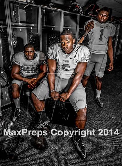 Thumbnail 1 in Trinity Christian (2014 Preseason Top 25 Photo Shoot) photogallery.