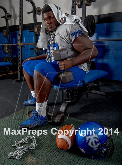 Thumbnail 2 in Trinity Christian (2014 Preseason Top 25 Photo Shoot) photogallery.