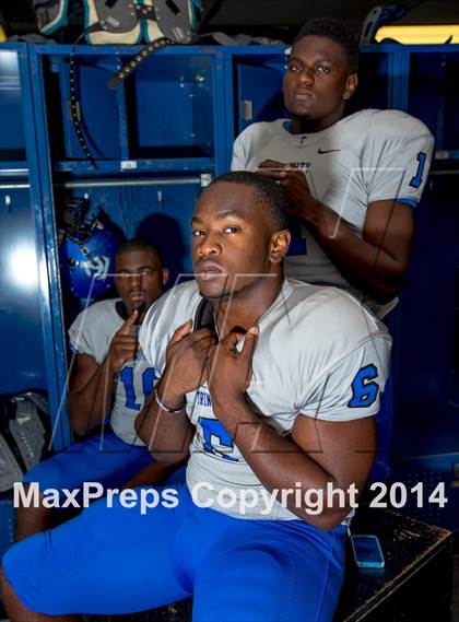 Thumbnail 3 in Trinity Christian (2014 Preseason Top 25 Photo Shoot) photogallery.