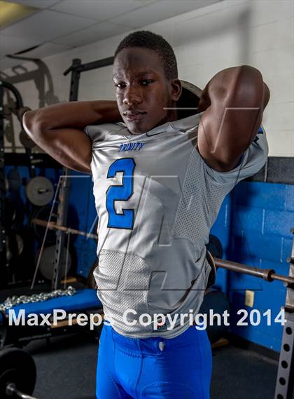 Thumbnail 3 in Trinity Christian (2014 Preseason Top 25 Photo Shoot) photogallery.