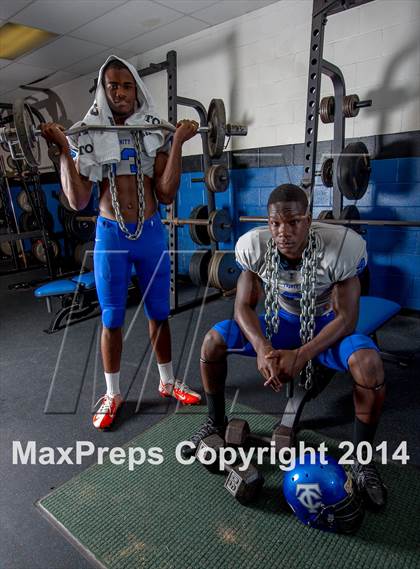 Thumbnail 2 in Trinity Christian (2014 Preseason Top 25 Photo Shoot) photogallery.