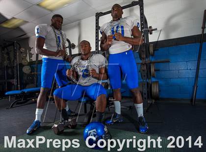 Thumbnail 1 in Trinity Christian (2014 Preseason Top 25 Photo Shoot) photogallery.