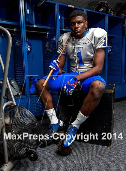 Thumbnail 2 in Trinity Christian (2014 Preseason Top 25 Photo Shoot) photogallery.