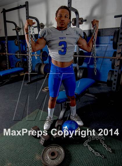 Thumbnail 3 in Trinity Christian (2014 Preseason Top 25 Photo Shoot) photogallery.