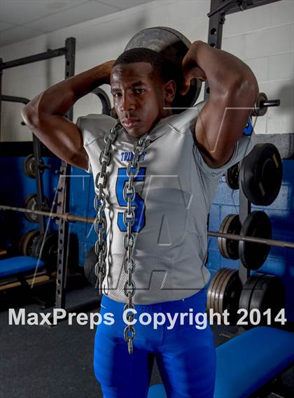 Thumbnail 3 in Trinity Christian (2014 Preseason Top 25 Photo Shoot) photogallery.