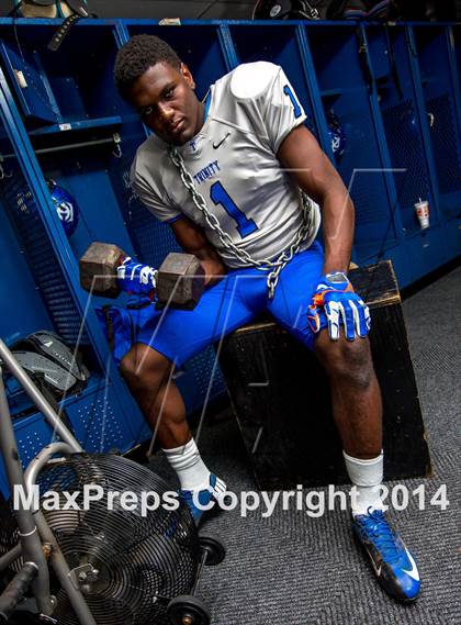 Thumbnail 2 in Trinity Christian (2014 Preseason Top 25 Photo Shoot) photogallery.