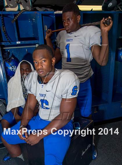 Thumbnail 2 in Trinity Christian (2014 Preseason Top 25 Photo Shoot) photogallery.