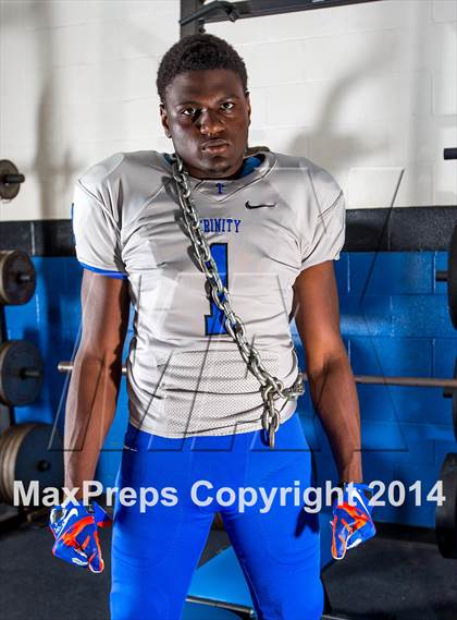 Thumbnail 1 in Trinity Christian (2014 Preseason Top 25 Photo Shoot) photogallery.