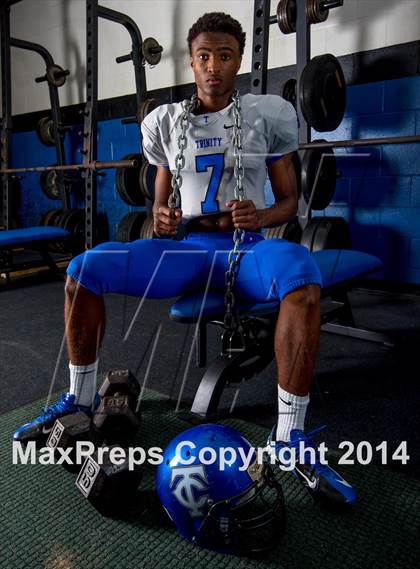Thumbnail 1 in Trinity Christian (2014 Preseason Top 25 Photo Shoot) photogallery.