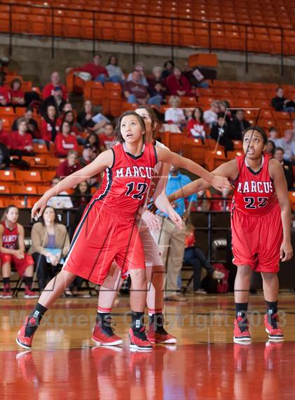 Thumbnail 3 in Coronado vs. Marcus (UIL 5A Region 1 Semi Final Playoff) photogallery.