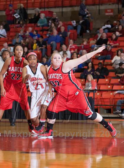Thumbnail 1 in Coronado vs. Marcus (UIL 5A Region 1 Semi Final Playoff) photogallery.