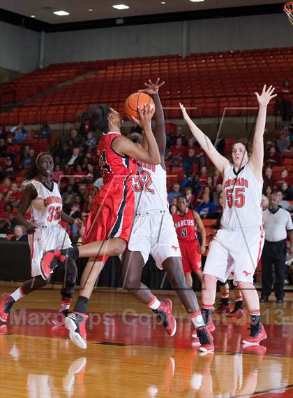 Thumbnail 1 in Coronado vs. Marcus (UIL 5A Region 1 Semi Final Playoff) photogallery.