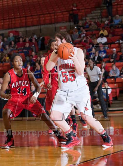 Thumbnail 3 in Coronado vs. Marcus (UIL 5A Region 1 Semi Final Playoff) photogallery.