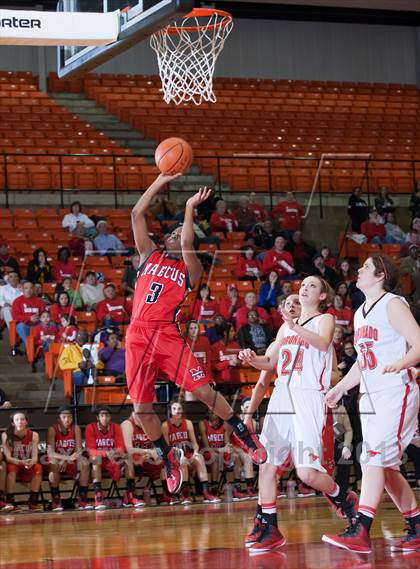 Thumbnail 2 in Coronado vs. Marcus (UIL 5A Region 1 Semi Final Playoff) photogallery.
