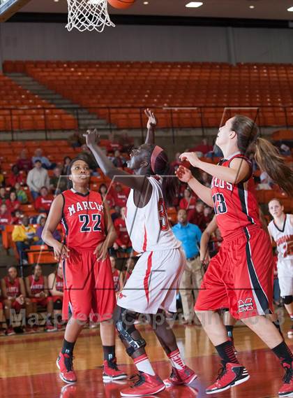 Thumbnail 1 in Coronado vs. Marcus (UIL 5A Region 1 Semi Final Playoff) photogallery.