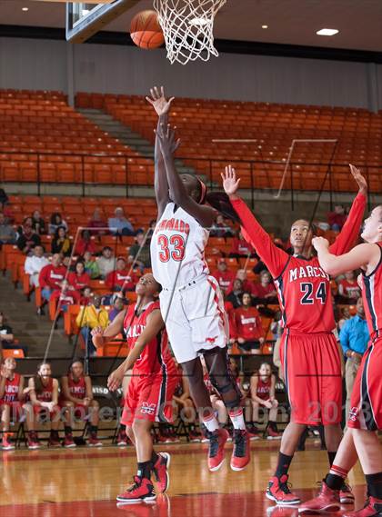 Thumbnail 3 in Coronado vs. Marcus (UIL 5A Region 1 Semi Final Playoff) photogallery.