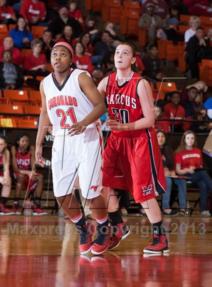 Thumbnail 1 in Coronado vs. Marcus (UIL 5A Region 1 Semi Final Playoff) photogallery.