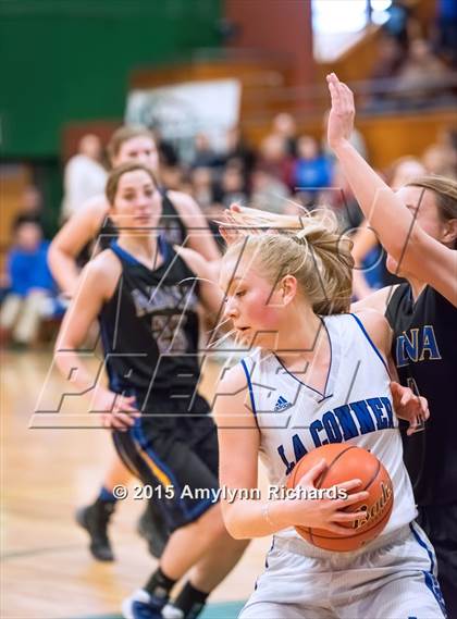 Thumbnail 3 in LaConner vs Adna (WIAA 2B Regional Playoff) photogallery.