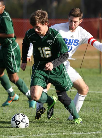 Thumbnail 1 in Hamden @ Glastonbury (CIAC Class LL 1st Round) photogallery.