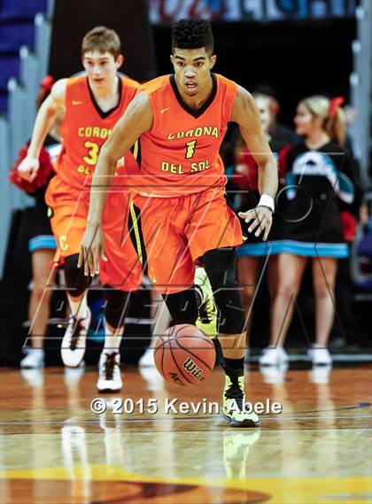 Thumbnail 3 in Corona del Sol vs Highland (Hoopin' it Up at the Arena) photogallery.