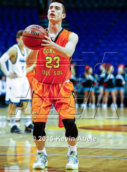 Thumbnail 2 in Corona del Sol vs Highland (Hoopin' it Up at the Arena) photogallery.