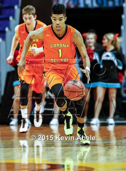 Thumbnail 1 in Corona del Sol vs Highland (Hoopin' it Up at the Arena) photogallery.
