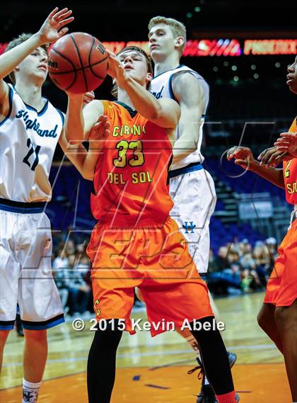Thumbnail 1 in Corona del Sol vs Highland (Hoopin' it Up at the Arena) photogallery.