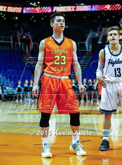 Thumbnail 3 in Corona del Sol vs Highland (Hoopin' it Up at the Arena) photogallery.