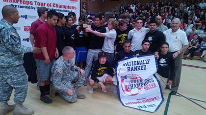 Thumbnail 1 in Salpointe Catholic TOC Ceremony photogallery.