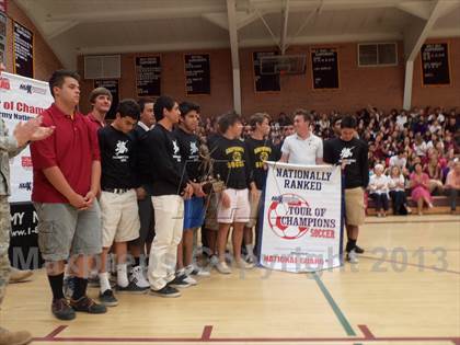 Thumbnail 1 in Salpointe Catholic TOC Ceremony photogallery.