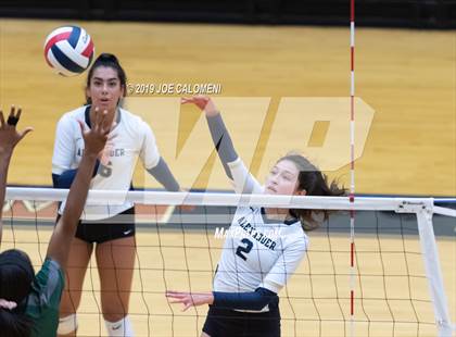 Thumbnail 2 in Reagan [Ronald] vs Alexander (NEISD Volleyball Tournament) photogallery.