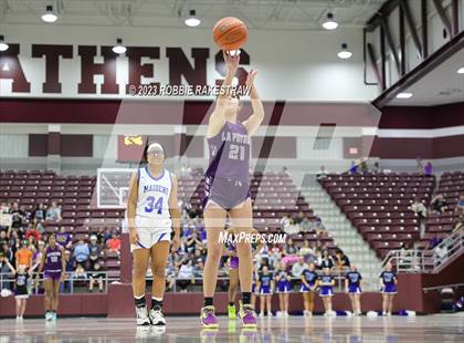 Thumbnail 3 in Frankston vs. LaPoynor (UIL 2A Regional Semifinal Playoff) photogallery.