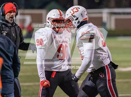 Thumbnail 1 in Center Grove vs Cathedral (IHSAA 6A Semi-state playoff) photogallery.