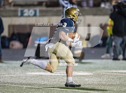 Thumbnail 2 in Center Grove vs Cathedral (IHSAA 6A Semi-state playoff) photogallery.