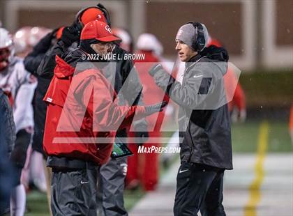 Thumbnail 2 in Center Grove vs Cathedral (IHSAA 6A Semi-state playoff) photogallery.