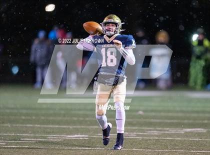 Thumbnail 3 in Center Grove vs Cathedral (IHSAA 6A Semi-state playoff) photogallery.