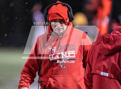 Thumbnail 1 in Center Grove vs Cathedral (IHSAA 6A Semi-state playoff) photogallery.
