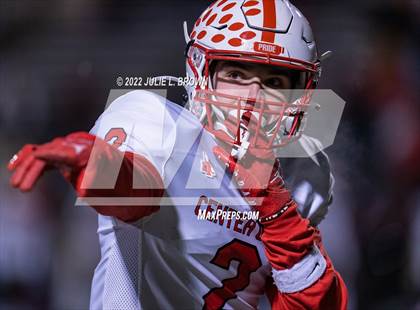 Thumbnail 3 in Center Grove vs Cathedral (IHSAA 6A Semi-state playoff) photogallery.