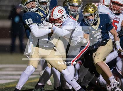 Thumbnail 3 in Center Grove vs Cathedral (IHSAA 6A Semi-state playoff) photogallery.
